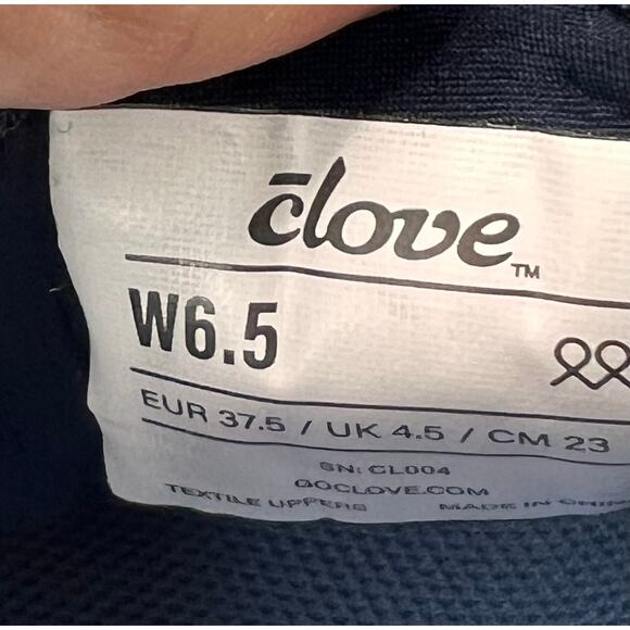 Clove Classic Nursing Sneaker Classic Navy Women Healthcare Women 6.5 - Picture 9 of 10